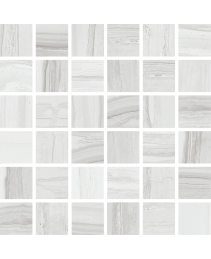 12x12 Mosaic Mesh Grey